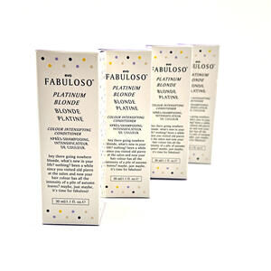 Lot of 4 EVO Fabuloso Platinum Blonde Color Intensifying Conditioner 1.1 oz